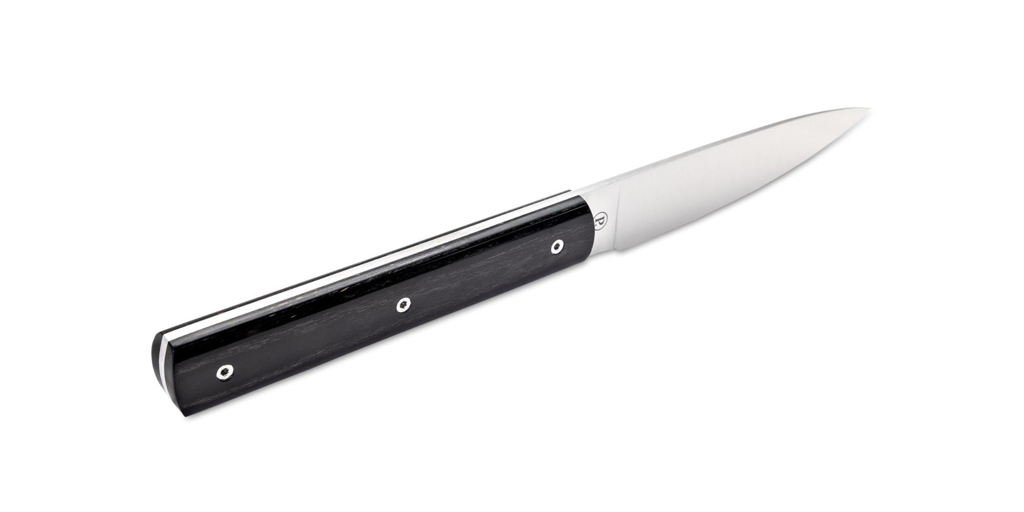 Couteau de Cuisine Office 10 – Lame 9,5 cm en Acier 12C27M – Fabrication Française Artisanale