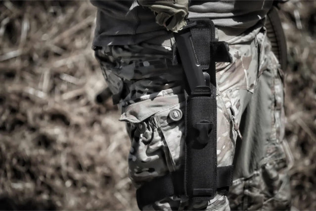 Extrema Ratio COL MOSCHIN Noir – Couteau Fixe Tactique Böhler N690 avec Étui MOLLE